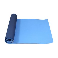 스텔라니 TPE 디럭스 요가 매트, 네이비 + 블루