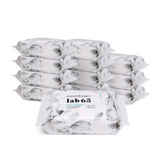 모모래빗 LAB 65 물티슈 휴대형, 20매, 12팩