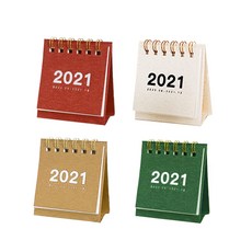 2021 미니 데스크 캘린더 2020.08~2021.12 4p, 랜덤발송