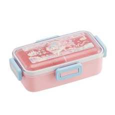 스케이터 돔형 1단결착도시락 530ml PFLB6, 리틀트윈스타, 1개