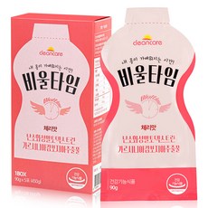 클린케어 비울타임 탄수화물 차단 가르시니아 HCA 유산균 식이섬유 쾌변 다이어트 보조 식품, 90g, 5개
