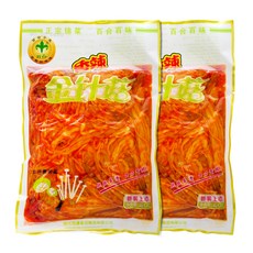 샹라 진전구 팽이버섯 양념무침 반찬, 400g, 2개