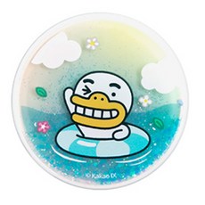 카카오프렌즈 썸머홀리데이 둥둥 글리터 스탠드톡, 튜브, 1개