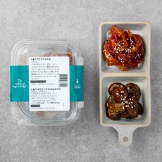 오늘저녁반찬 쥐포조림 100g + 고추장매실장아찌 100g, 1세트