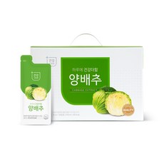 건강더함 함소아제약 건강즙 양배추즙, 30개, 70ml