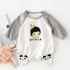 베베니즈 남아용 프린팅 나그랑 긴팔수트