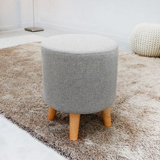 더리체 모던리체 일반형 마카롱 스툴, 그레이