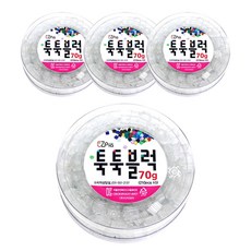 이지피아 툭툭블럭 70g x 4p, 야광