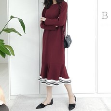 보리맘 단아 여성 임산부 원피스 A112
