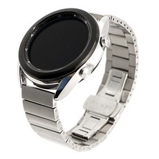 모모켓 갤럭시워치 메탈링크밴드 20mm 스트랩, 실버, 1개