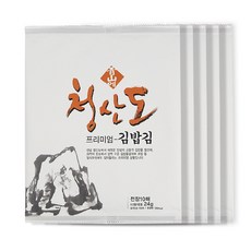 청산에 청산도 프리미엄 김밥김, 24g, 5개