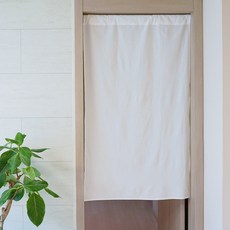 제이홈 광목원단 가리개커튼 일반형, 백아이보리