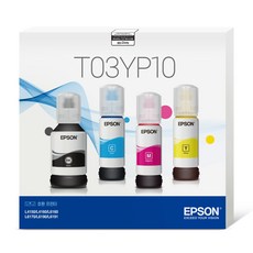 엡손 잉크 T03YP10, 검정 + 컬러, 1세트