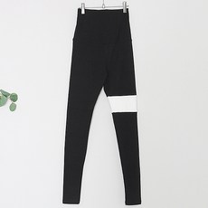 이얀 무릎 한줄 봄가을 임부 레깅스