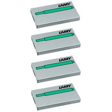 LAMY 鋼筆專用墨水管 5入, Green, 4個