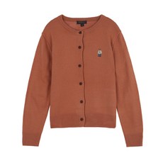 후아유 여성용 스티브 라운드넥 가디건 WHCKA4902F