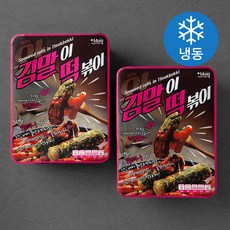 이웃집소녀떡볶이 왕김말이떡볶이 4~5인분 (냉동), 330g, 2팩