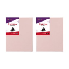 아트메이트 캔버스 컬러 F형 핑크 2p, 면천