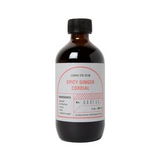 스파이시 진저 코디얼 시럽, 200ml, 1개