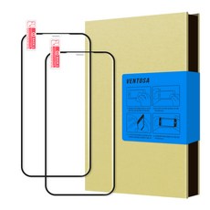벤토사 3D 스킨풀커버 강화유리 휴대폰 액정보호필름 2p, 1세트