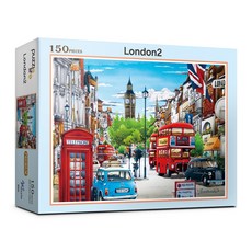 PUZZLE LIFE 倫敦2拼圖, 150件, 混色