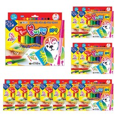 Jigu Color Pencil 吹吹筆, 10 種顏色, 12個