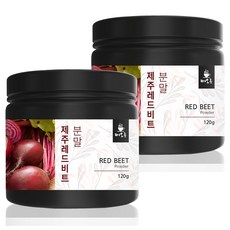 떠오름 제주 레드비트 분말, 120g, 2개