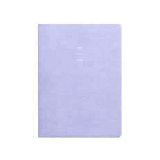 바이풀디자인 2021년 생각보관함 슬림 주간, 코튼 바이올렛