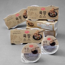 델링 육장소스, 140g, 6개