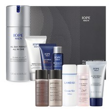 아이오페 맨 올데이 퍼펙트 올인원 120ml 세트 + 아모레퍼시픽 5종 사은품, 1세트