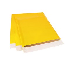 담다 LDPE 택배봉투 카카오노랑, 100개