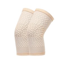 웰럽 히팅 보온 무릎보호대 베이지, 2개