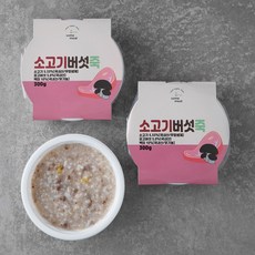 섬밀 소고기버섯죽 (냉장), 300g, 3개
