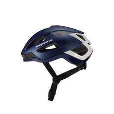 필모리스 매트 MTB 전동킥보드 인라인 자전거 헬멧 F-384, M, 네이비 + 화이트, 1개