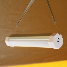 프로칸 휴대용 충전식 LED 다용도 램프 K402 + 아답터 + 카라비너 랜덤발송, 혼합색상, 1세트