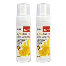 졸리 소동물 버블샴푸 200ml, 2개