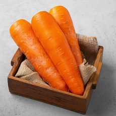 중국산 세척당근, 1kg, 1봉