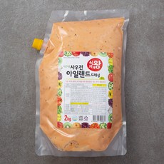 식자재왕 사우전 아일랜드 드레싱, 2kg, 1개