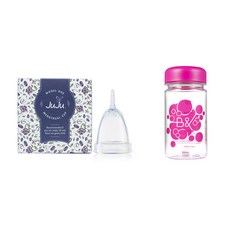 주주 생리컵 모델 1 + 보관통, 2개입, 1세트