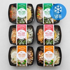 웰푸드 오마이도시락 맛있는 식단관리 스테이크 3종 x 2p 세트 (냉동), 1세트