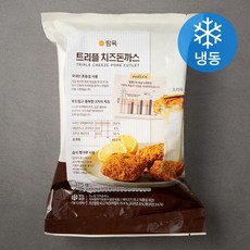 탐육 트리플 치즈돈까스 (냉동), 375g, 1팩