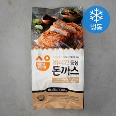 삼양 바삭한 등심돈까스 (냉동), 1000g, 1팩