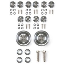 TAMIYA 13mm鋁軸承滾子15437, 單色, 6套