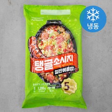 풀무원 탱글소시지 철판볶음밥 5인분 (냉동), 1200g, 1팩