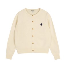 후아유스티브케이블반팔가디건