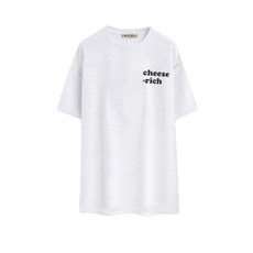 알베테 치즈케익 슬라브 통기성 반팔티셔츠