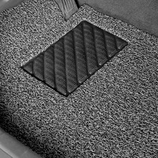 메이튼 프리미엄 차량용 코일매트 확장형 1열 + 2열 세트, 현대 더뉴그랜저(7세대) 19년11월~ H102, 그레이