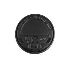 커피컵 개폐뚜껑 검정 92 x 20 mm, 1개입, 1000개