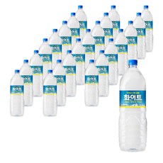 지리산산청샘물 화이트, 2L, 24개