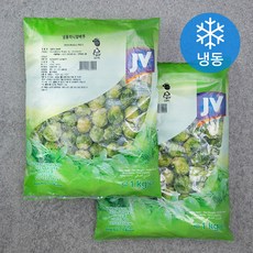 마당발 미니 양배추 (냉동), 1kg, 2개